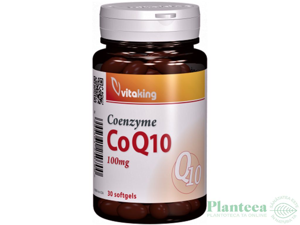 Coenzima Q10 100mg 30cp - VITAKING