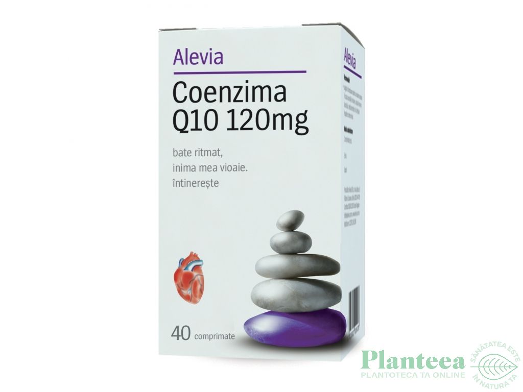 Coenzima Q10 120mg 40cp - ALEVIA