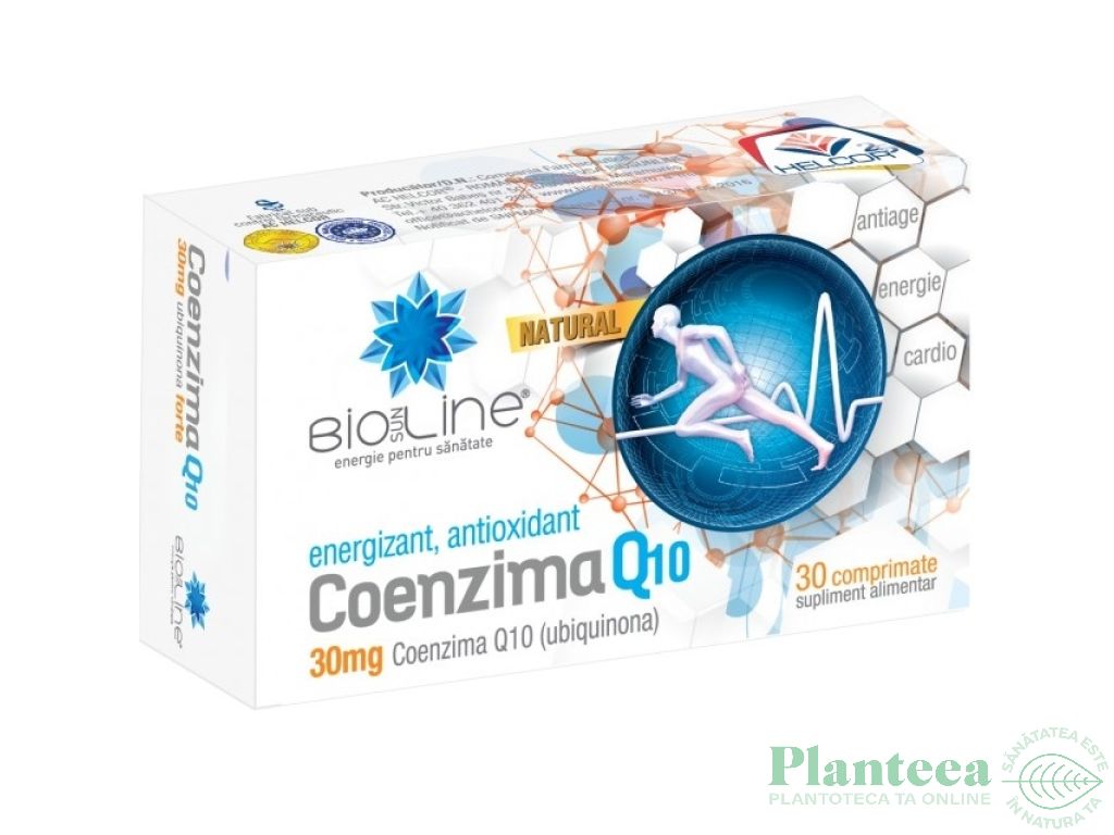 Coenzima Q10 30mg 30cp - AC HELCOR