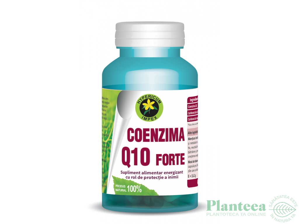 Coenzima Q10 forte 60cps - HYPERICUM PLANT
