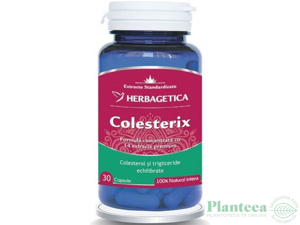 Colesterix 30cps - HERBAGETICA