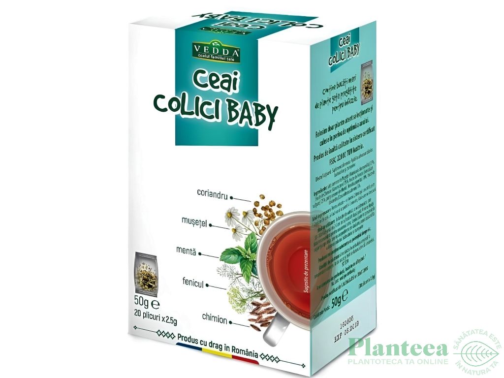 Ceai Colici Baby 50g - VEDDA