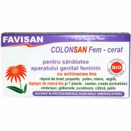 Supozitoare ColonSan Fem cerat echinaceea 7plante 12x1,9g - FAVISAN