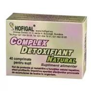 Complex detoxifiant natural 40cp - HOFIGAL