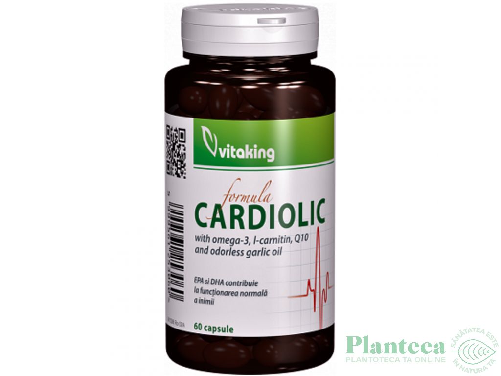 Cardiolic complex inima 60cp - VITAKING