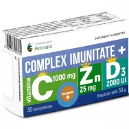 Complex imunitate+ C Zn D3 30cp - REMEDIA