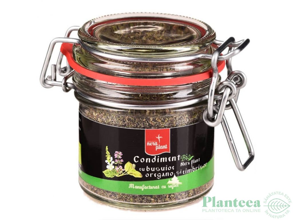 Condimente busuioc oregano cimbrisor bio 33g - NERA PLANT