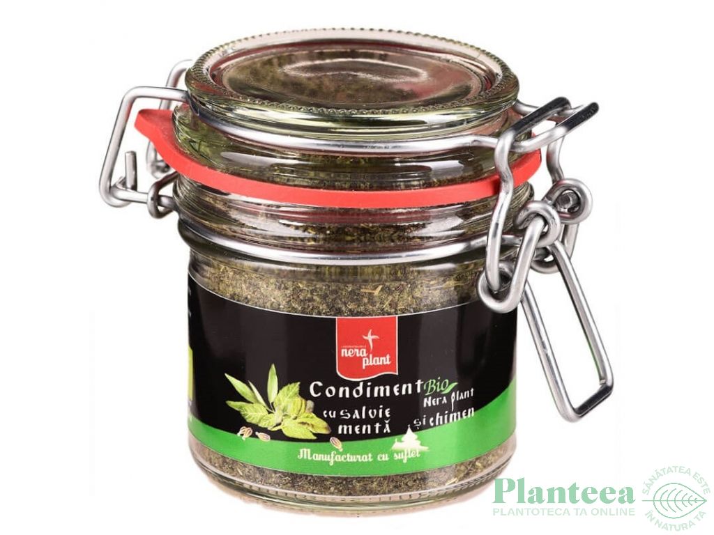 Condimente salvie menta chimen bio 33g - NERA PLANT