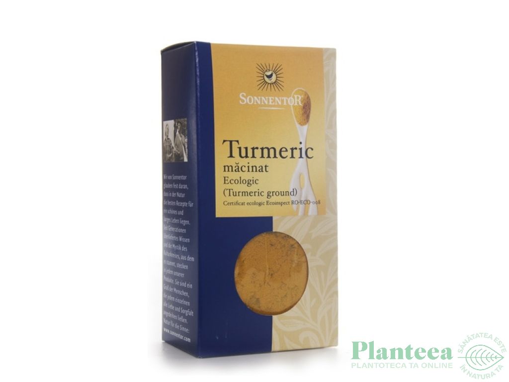 Condiment turmeric macinat eco 40g - SONNENTOR