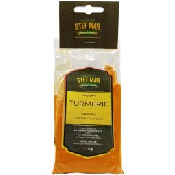Condiment turmeric macinat 70g - STEF MAR
