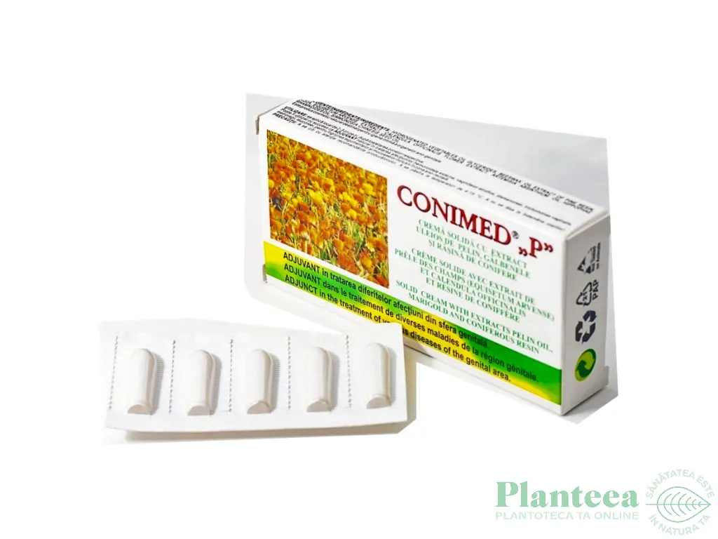 Supozitoare Conimed P 10x1,5g - ELZIN PLANT