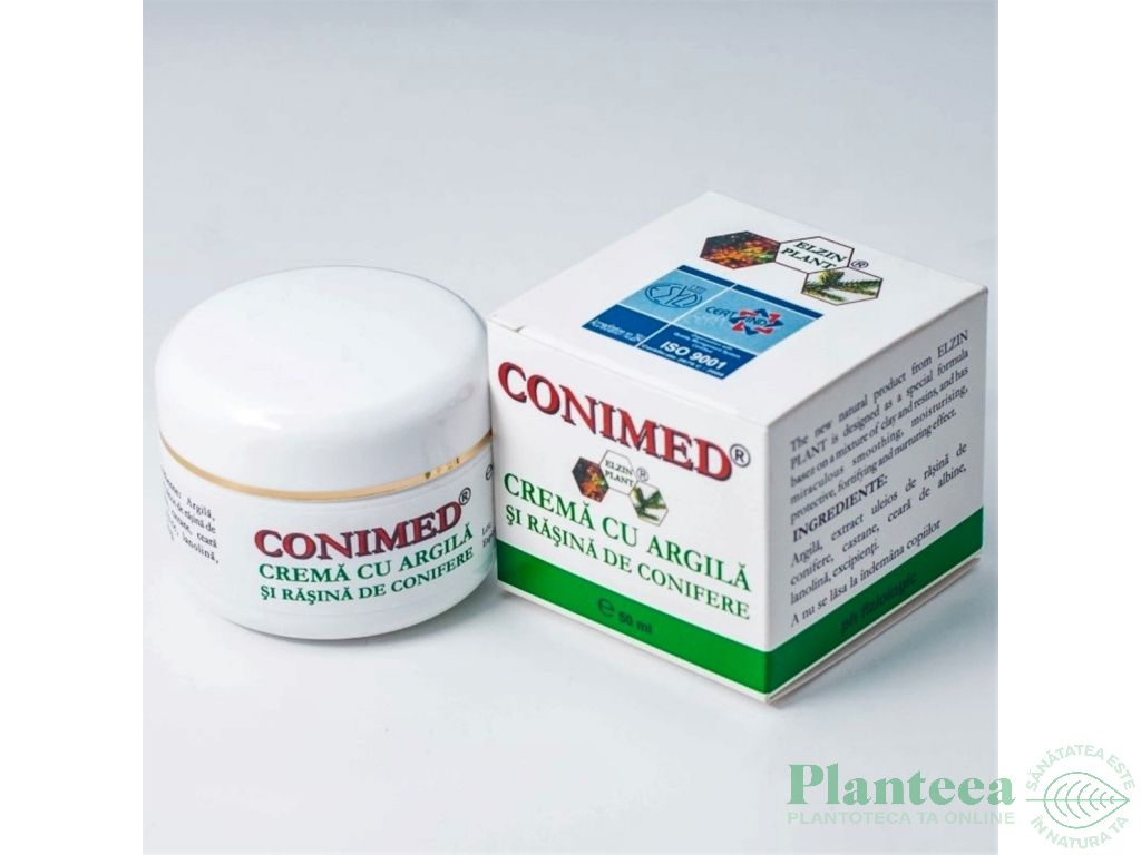 Crema argila rasina conifere 50ml - CONIMED