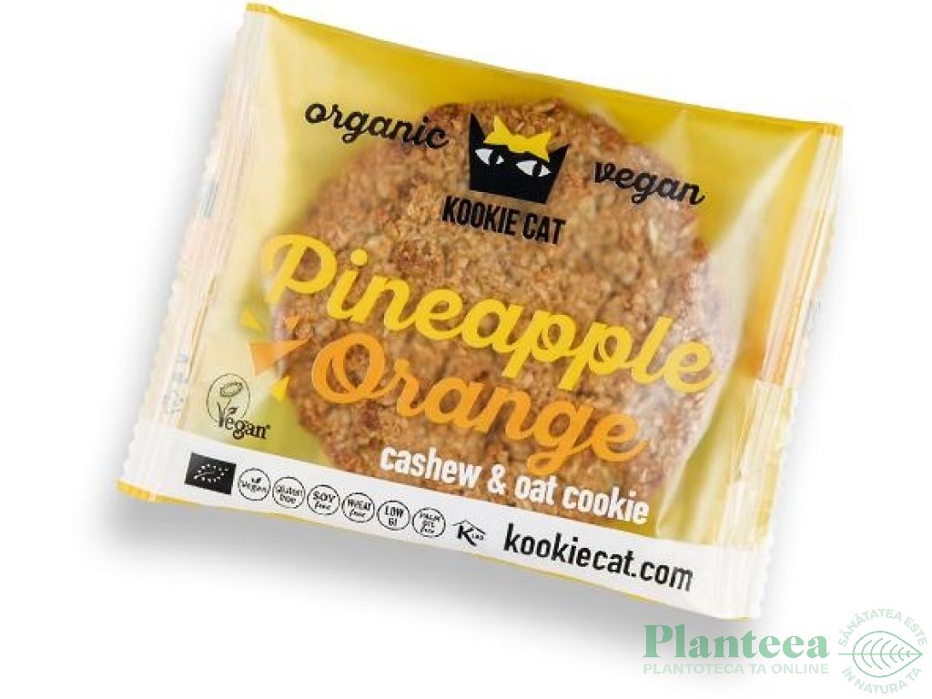 Fursec ovaz caju ananas portocale eco 50g - KOOKIE CAT