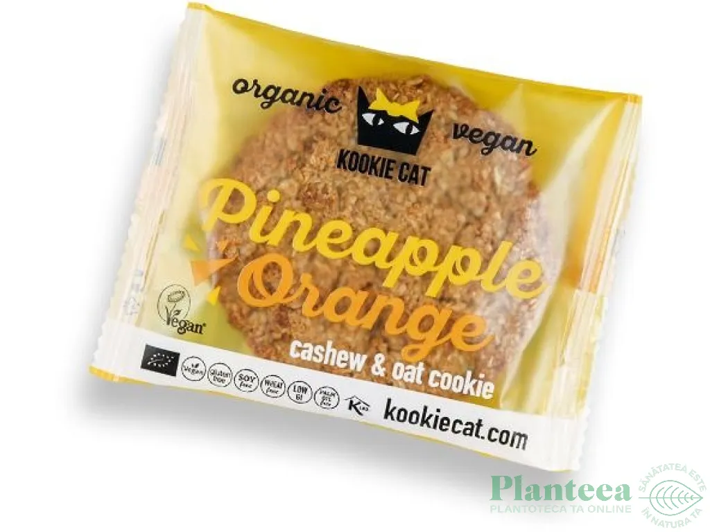 Fursec ovaz caju ananas portocale eco 50g - KOOKIE CAT