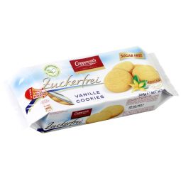 Biscuiti vanilie fara zahar 200g - COPPENRATH