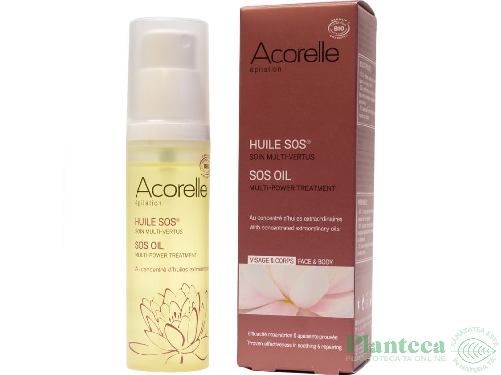 Ulei tratament contra iritatiilor SOS 50ml - ACORELLE