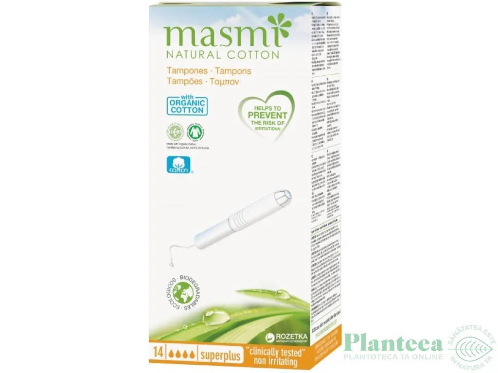 Tampoane cu aplicator superplus 14b - MASMI