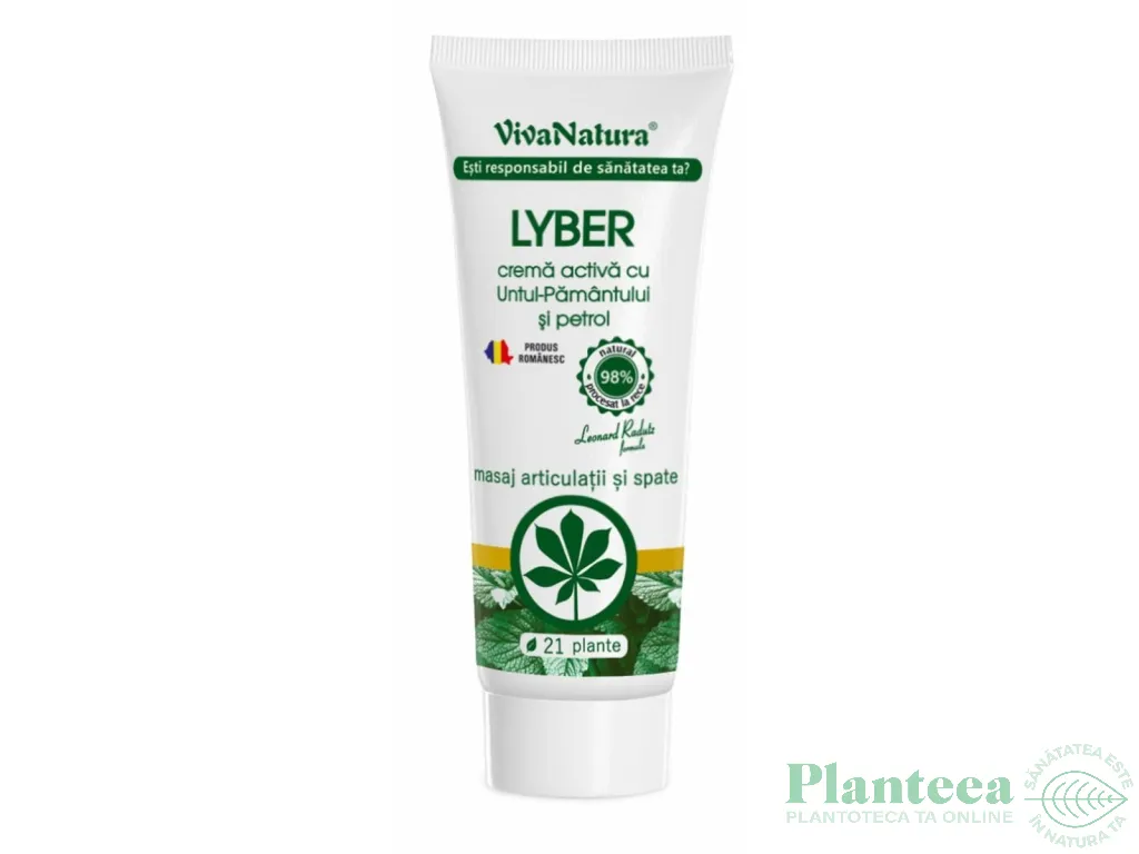 Crema antireumatica Lyber 20ml - VIVA NATURA