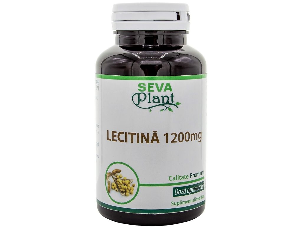 Lecitina 1200mg 60cps - SEVA PLANT