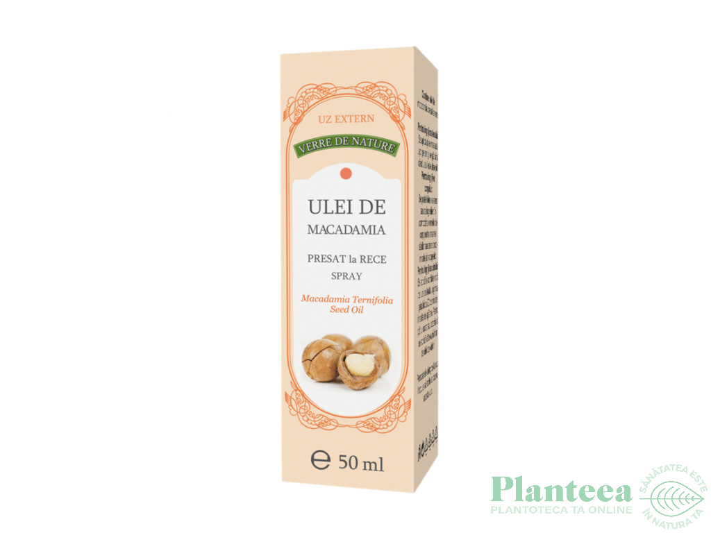 Ulei macadamia spray 50ml - MANICOS