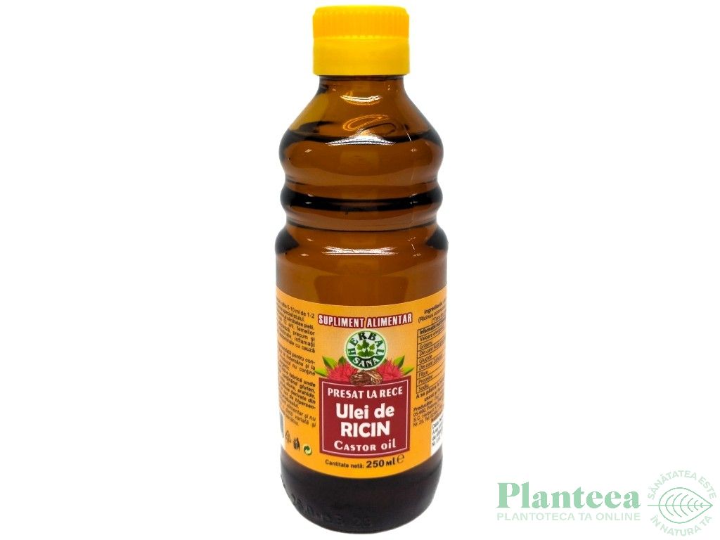 Ulei ricin 250ml - HERBAL SANA