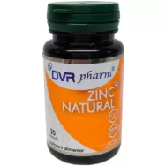 Zinc natural 1x30cps - DVR PHARM