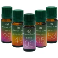Kit 5 uleiuri parfumate Picaturile Craciunului 5x10ml - AROMA LAND