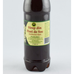 Sirop flori soc cu zahar invertit 250ml - HYPERICUM