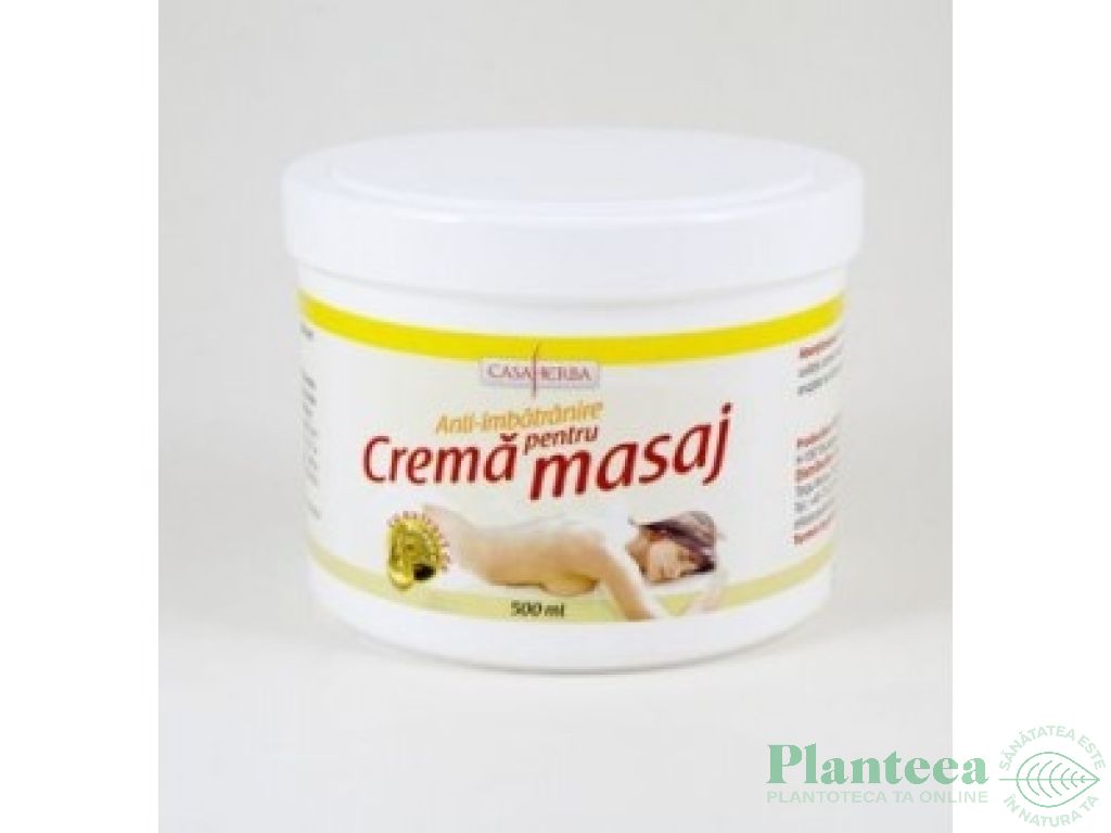 Crema masaj omega6 500g - CASA HERBA