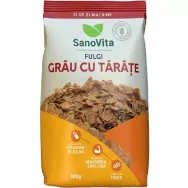 Fulgi grau cu tarate 300g - SANOVITA