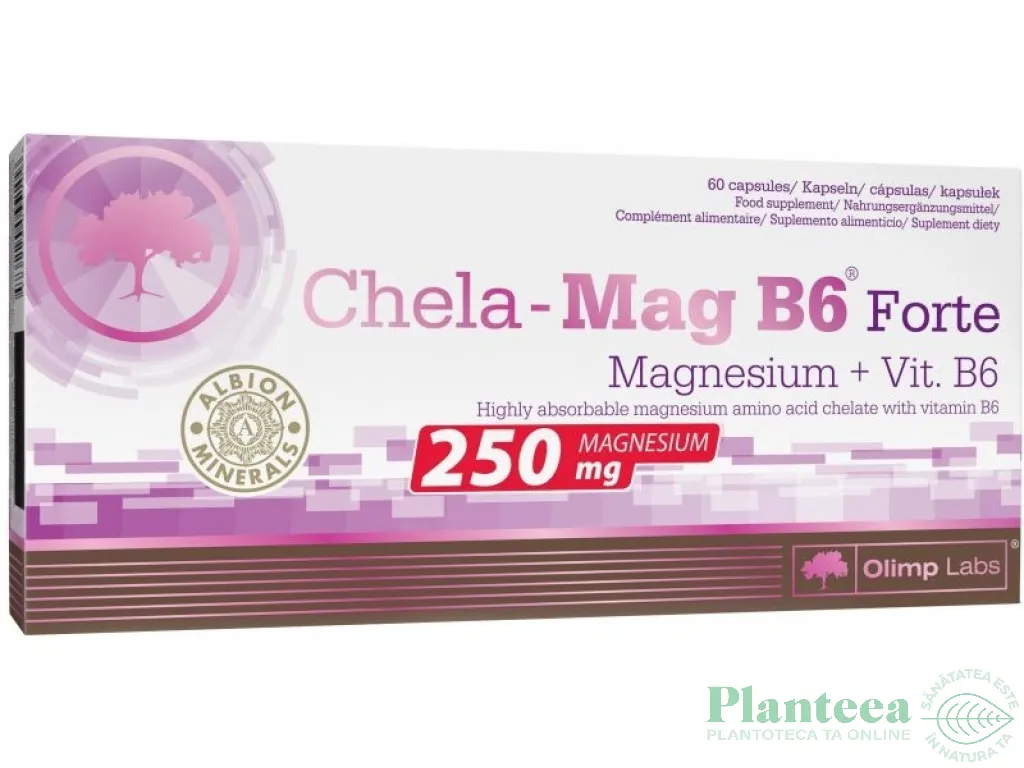 Chela mag B6 forte 60cps - OLIMP