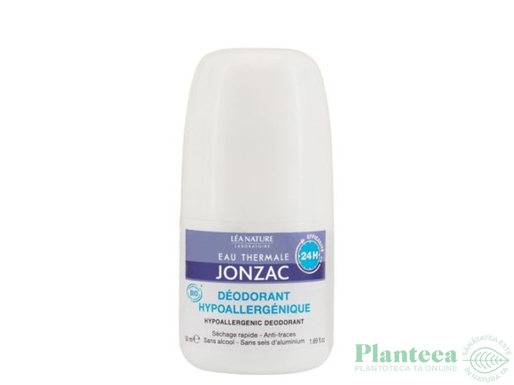 Deodorant roll on hipoalergenic 24h Nutritive 50ml - JONZAC