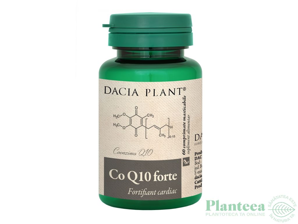 Co Q10 forte [fortifiant cardiac] 60cp - DACIA PLANT