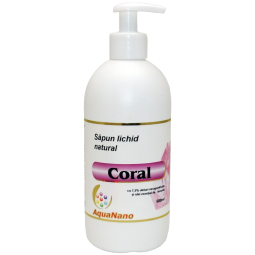 Sapun lichid clasic ulei esential lavanda Coral 500ml - AQUA NANO