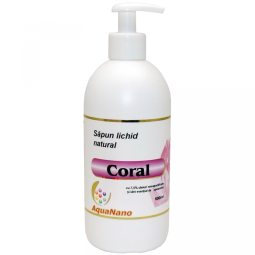 Sapun lichid clasic ulei esential menta creata Coral 500ml - AQUA NANO