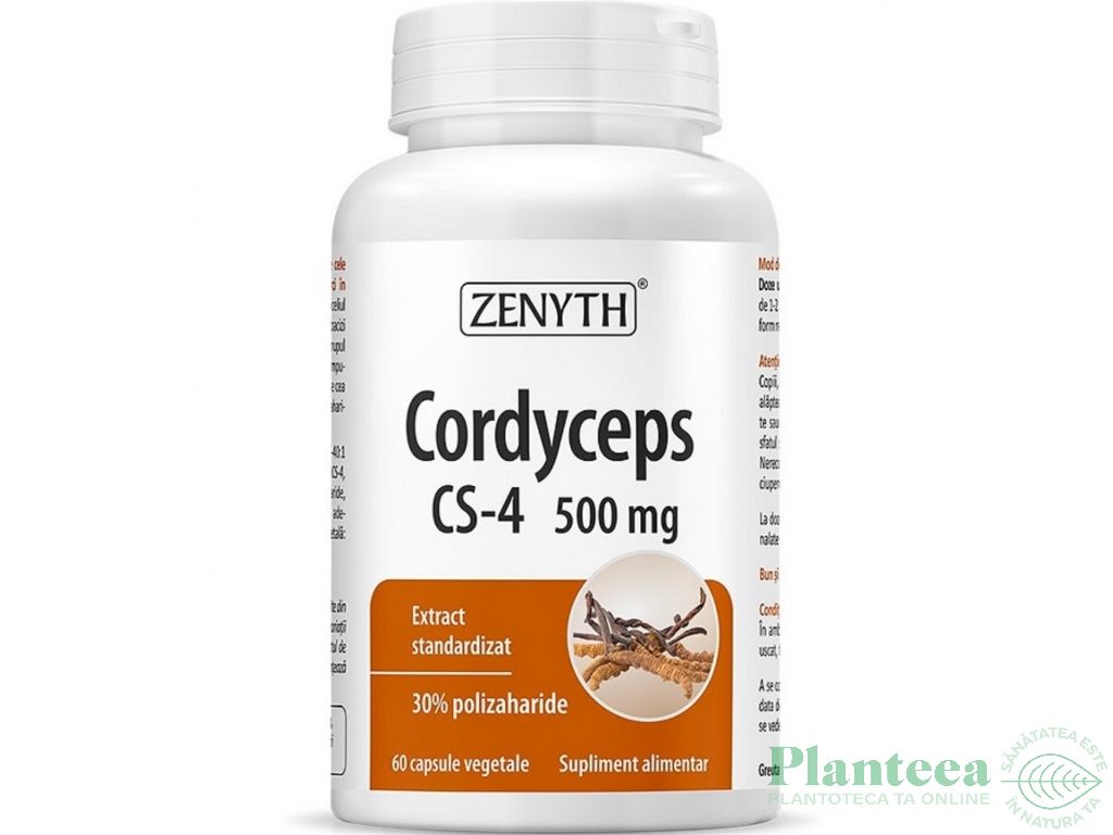 Cordyceps CS 4 500mg 60cps - ZENYTH