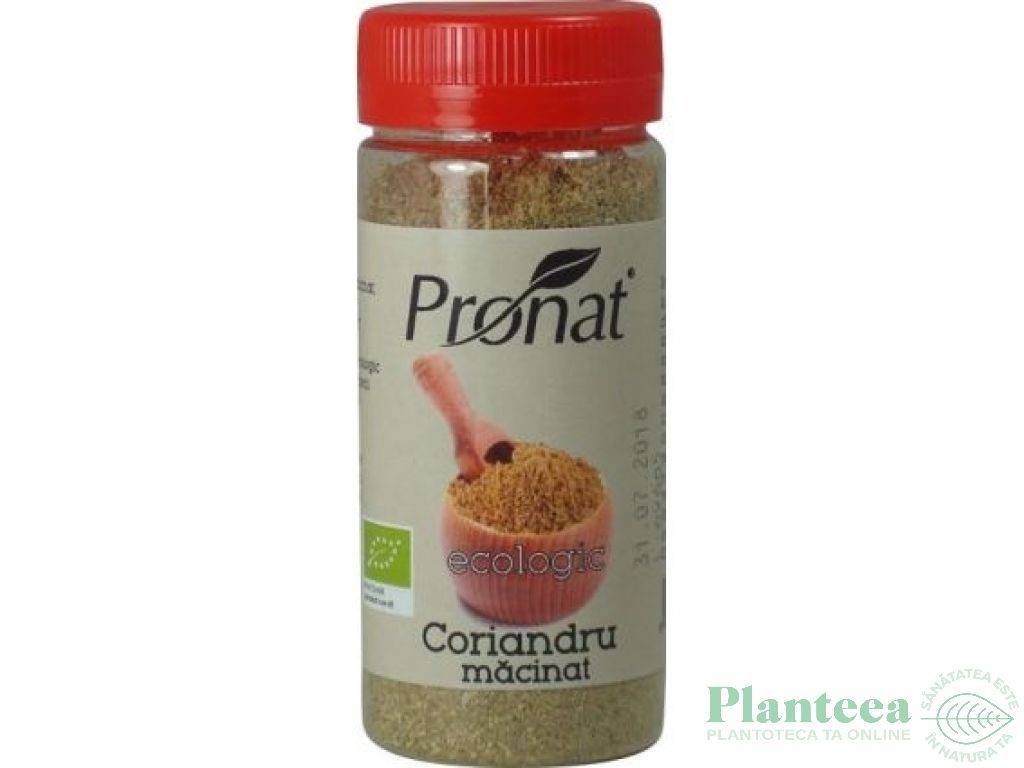 Condiment coriandru macinat eco 35g - PRONAT