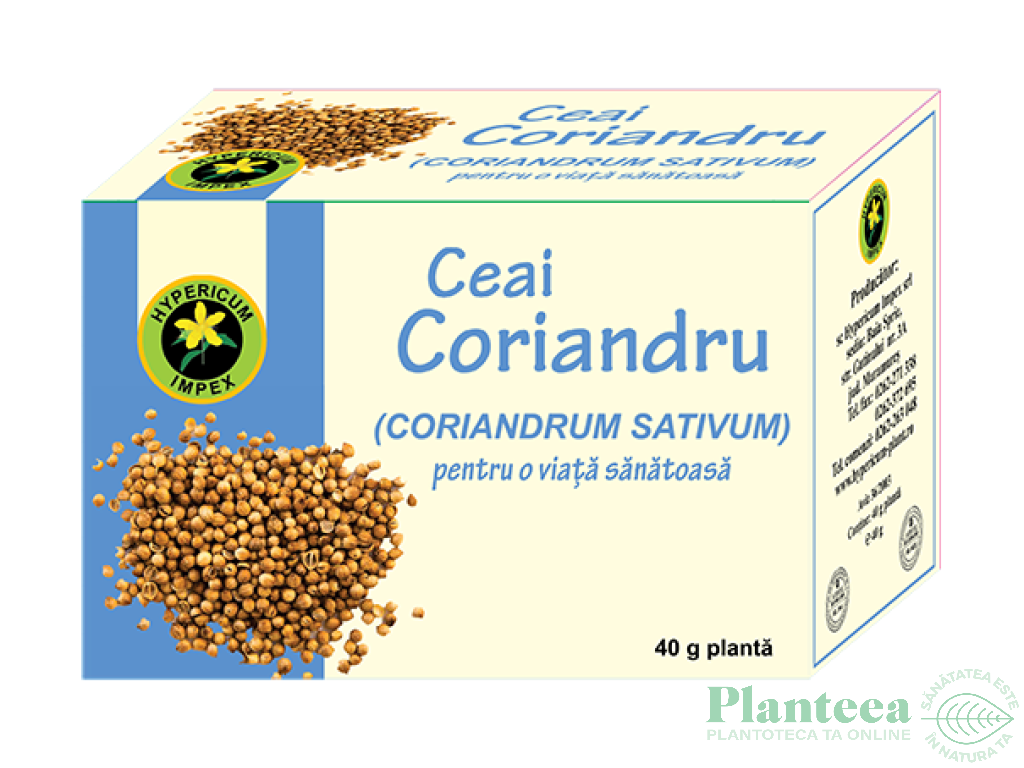Ceai coriandru 40g - HYPERICUM PLANT