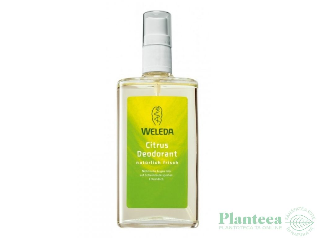 Deodorant spray citrice 100ml - WELEDA