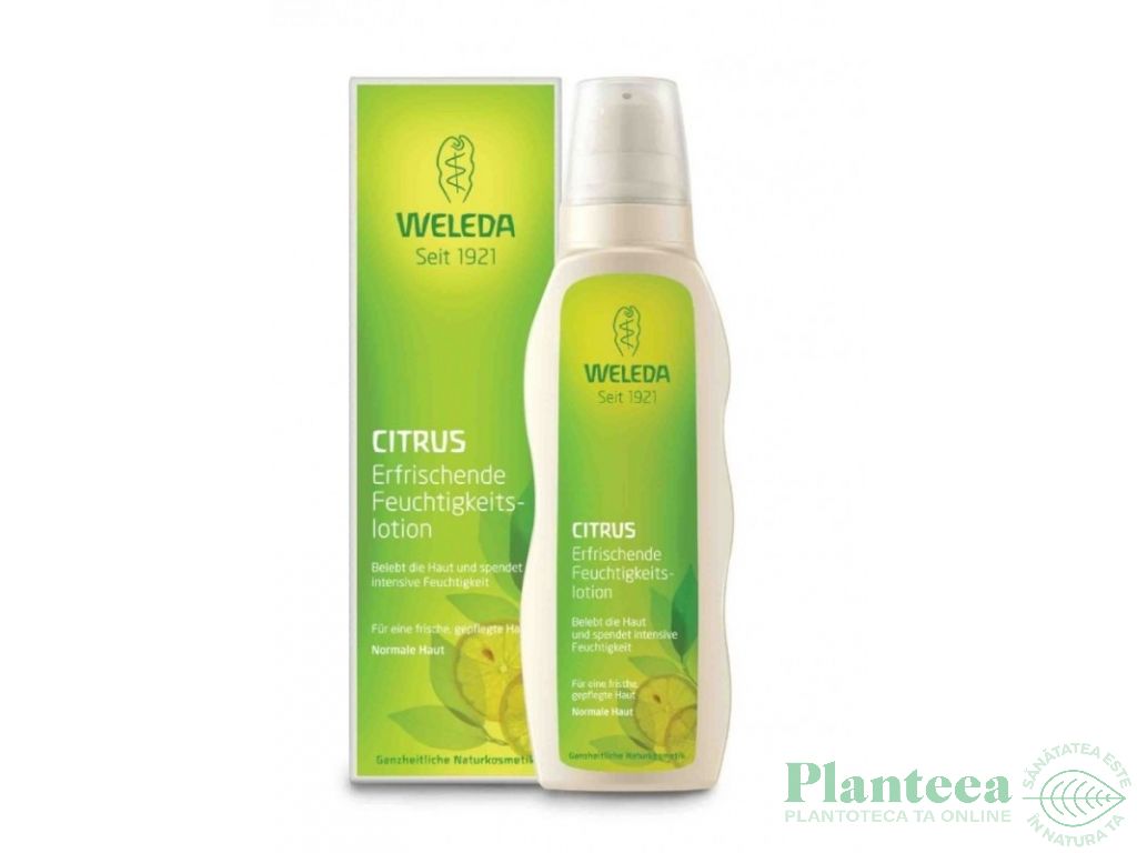 Lotiune corp hidratanta citrice 200ml - WELEDA