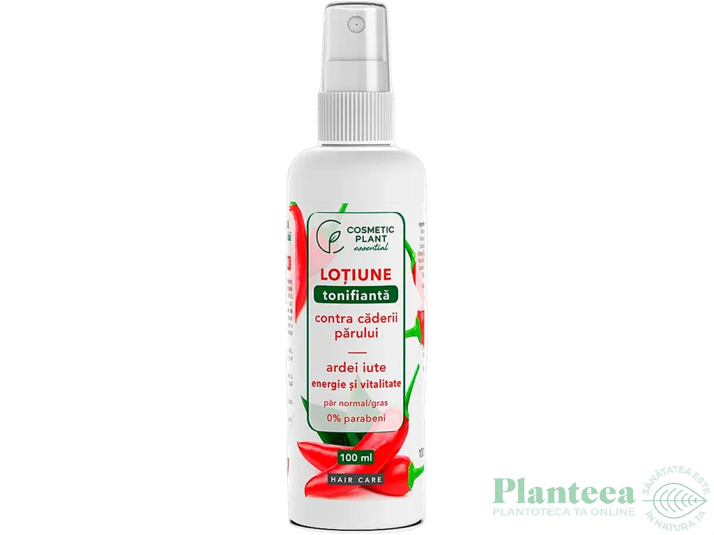 Lotiune par tonifianta ardei iute 100ml - COSMETIC PLANT