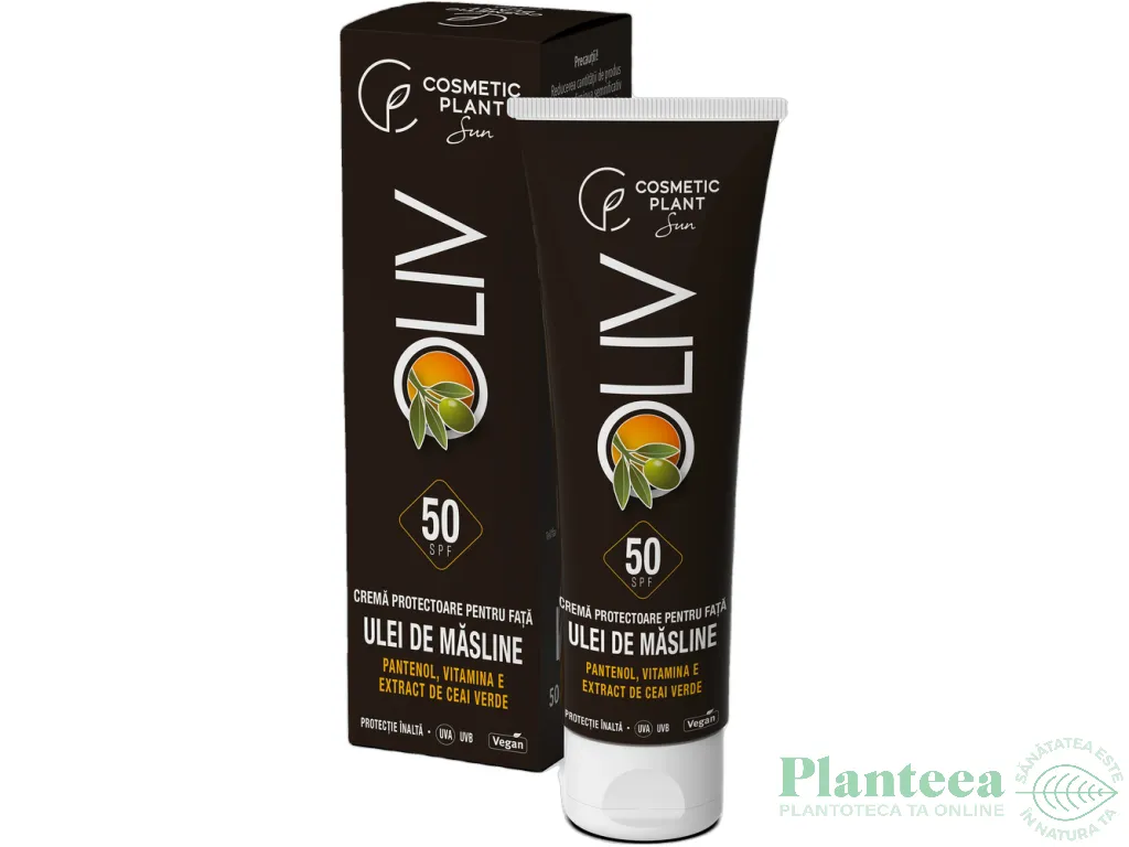 Crema fata protectoare spf50 Oliv 50ml - COSMETIC PLANT