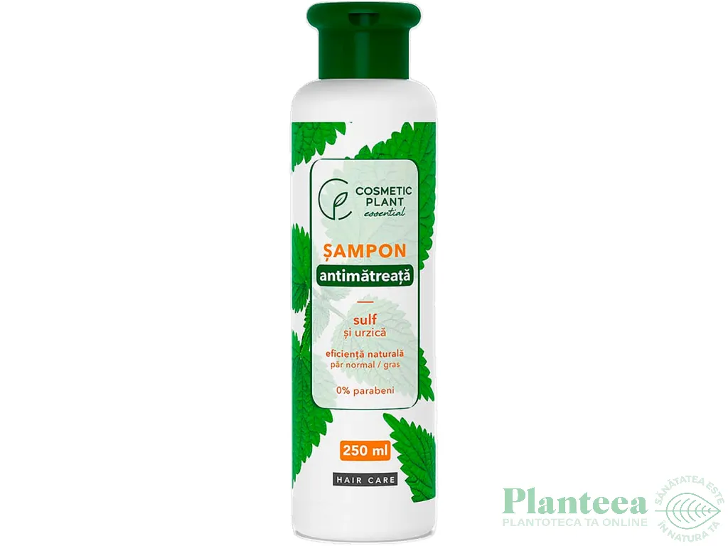 Sampon antimatreata sulf urzica 250ml - COSMETIC PLANT