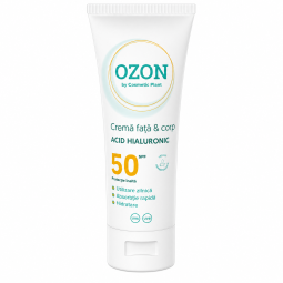 Crema fata corp acid hyaluronic Ozon spf50 100ml - COSMETIC PLANT