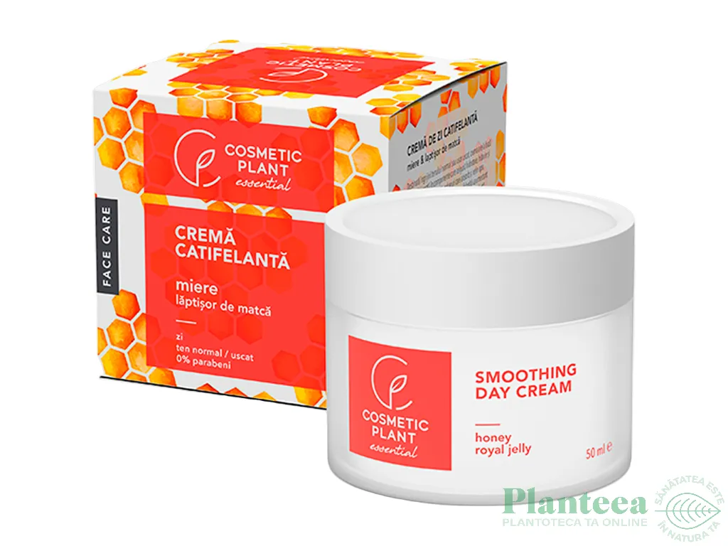 Crema zi catifelanta miere laptisor matca 50ml - COSMETIC PLANT