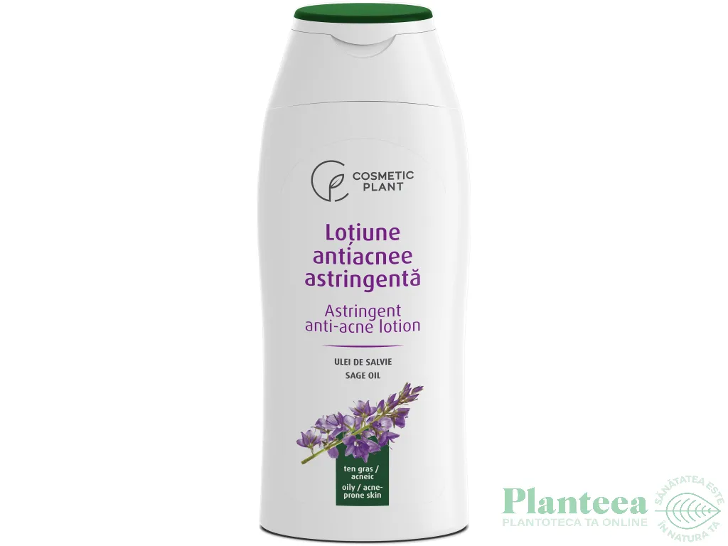 Lotiune antiacnee ulei salvie 200ml - COSMETIC PLANT
