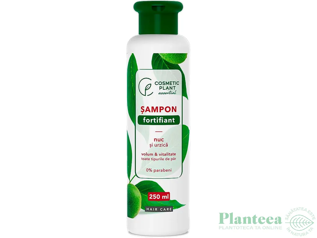 Sampon fortifiant nuc urzica 250ml - COSMETIC PLANT