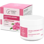 Crema hidratanta delicata acid hyaluronic bujor 50ml - COSMETIC PLANT