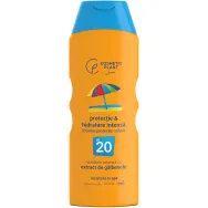 Emulsie plaja rezistenta apa spf20 galbenele 200ml - COSMETIC PLANT