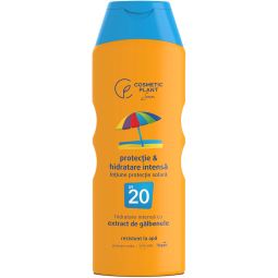 Emulsie plaja rezistenta apa spf20 galbenele 200ml - COSMETIC PLANT